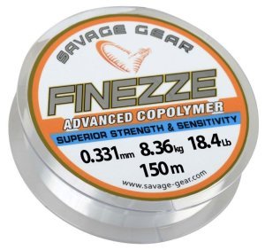 Savage gear Finezze Mono 300 mt Clear Misina 0,331 mm