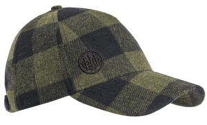 BERETTA LODGE CHECKERED GREEN MOSS ŞAPKA