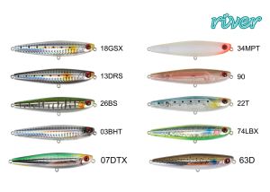 River Hippo Pen 90F 9 cm 11.8g Popper 63D