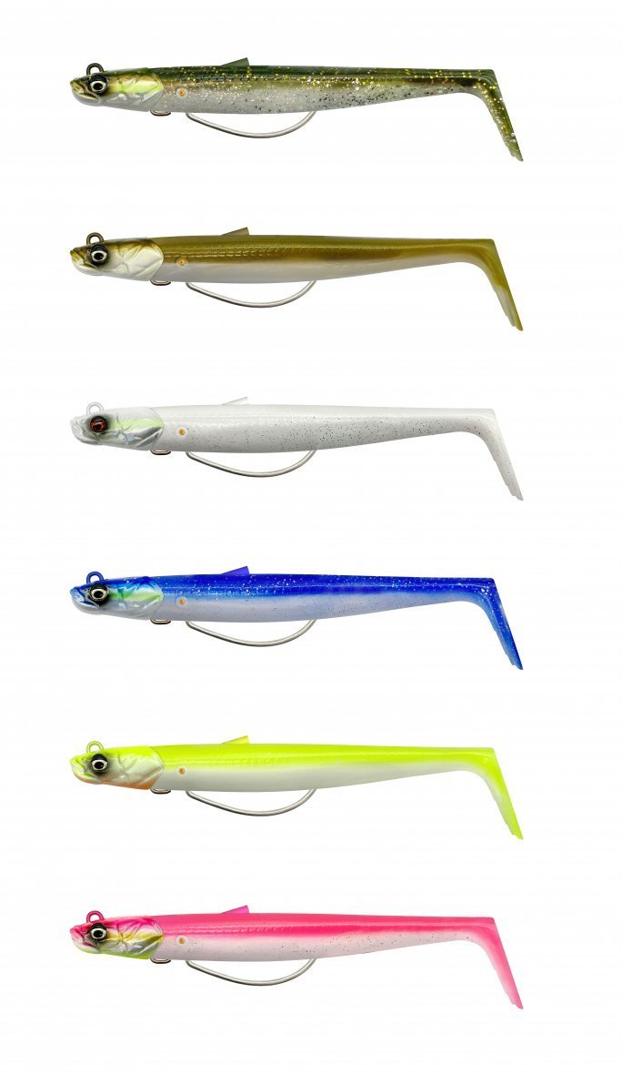 Savage Gear Sandeel V2 Weedless 11.5 cm 22 gr 2+1 Khaki