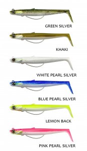Savage Gear Sandeel V2 Weedless 11.5 cm 22 gr 2+1 Lemon Back