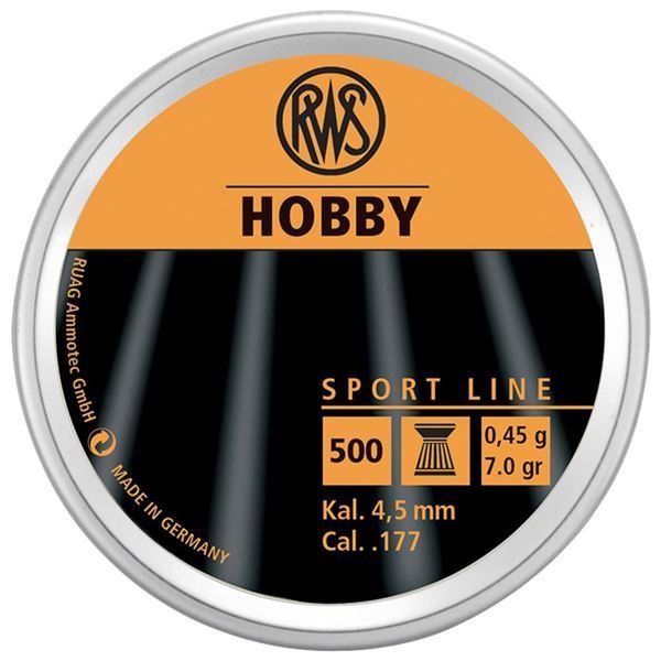 RWS HOBBY 0,45 GRAM 4,5 MM SAÇMA 500 ADET