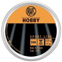 RWS HOBBY 0,45 GRAM 4,5 MM SAÇMA 500 ADET