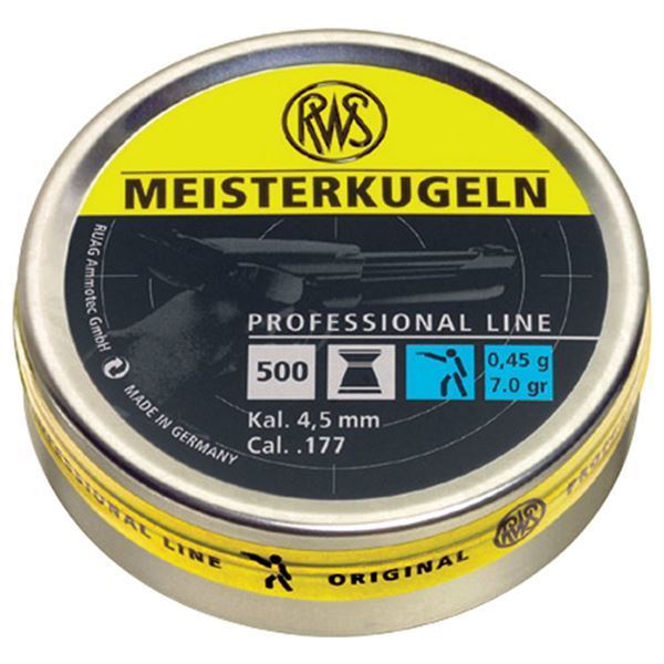 RWS MEISTER 0,45 GRAM 4,5 MM SAÇMA 500 ADET