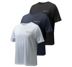 BERETTA BLUETOTAL ECLIPSE-BLACK-WHITE 3'LÜ T-SHIRT SET