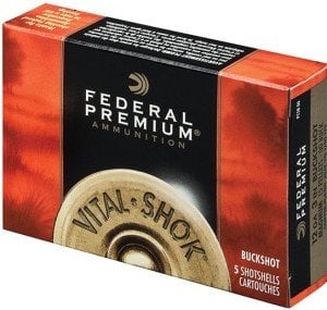 FEDERAL BUCKSHOT MAGNUM 15 PELLETS - 12 CAL.
