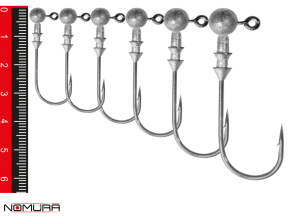 Nomura Jıg Head 10gr İğne 3 Adet Jig Head No:1/0