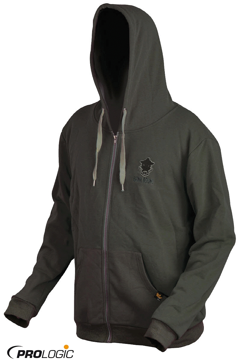 Prologıc Bank Bound Zip Hoodie Green L