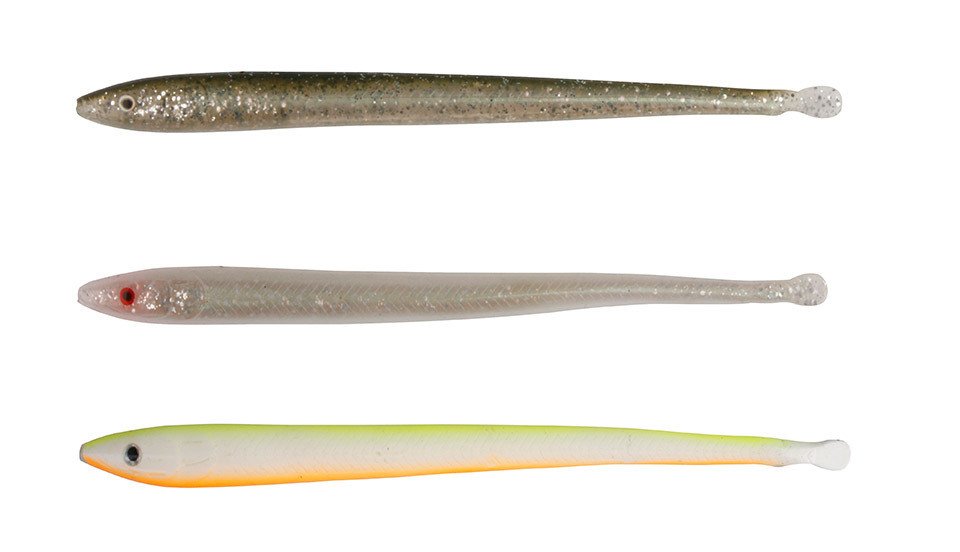 Savage gear LB Sandeel Slug 10 cm 6 Adet Suni Yem Pearl White
