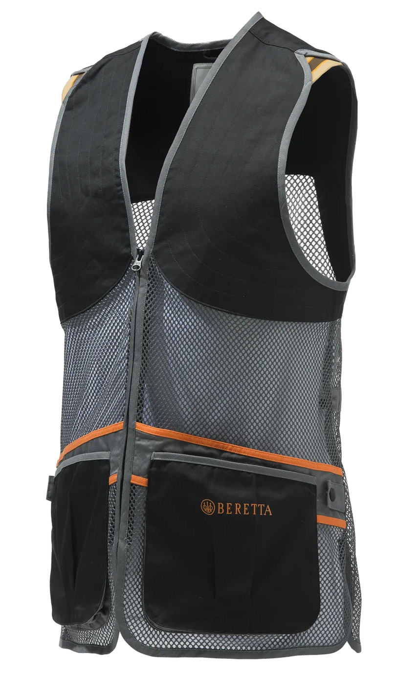 BERETTA FULL MESH BLACK & GREY ATIŞ YELEĞİ