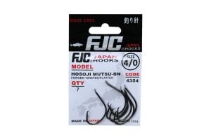 FJC 4354 HOSOJI MUTSU BLACK NIKEL İĞNE 1/0