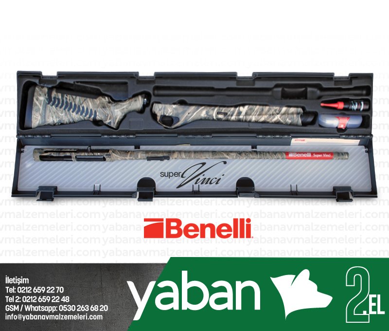 BENELLI SUPER VINCI CAMO MAX5 YARI OTOMATİK AV TÜFEĞİ / 2.EL