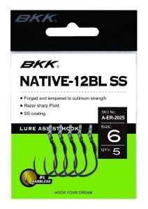 BKK Native-12BL SS İğne 6 5 Pcs