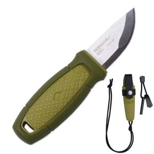 Morakniv Eldris Yeşil Bıçak (Ateş Başlatıcı Bulunan Kit ile)