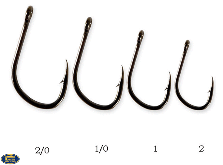 Lineaeffe Carp Hook Rıng Black 1 Numara