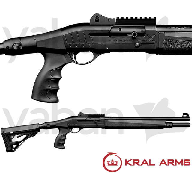 KRAL ARMS TACTICAL X-TAC TELESKOPİK YARI OTOMATİK AV TÜFEĞİ