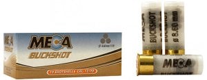 MECA BUCKSHOT 9/0 12 PELLETS - 12 CAL.