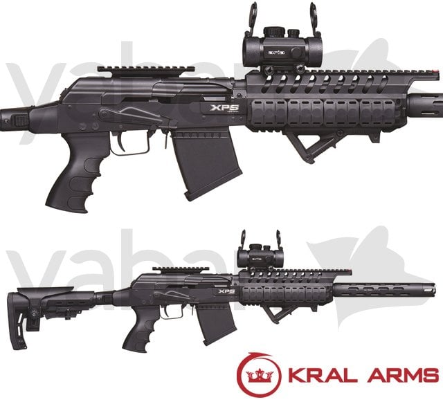 KRAL ARMS XPS TACTICAL SİYAH ŞARJÖRLÜ AV TÜFEĞİ