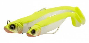 Savage Gear Savage Minnow Weedless 10 cm 16 gr 2+1 Lemon Back