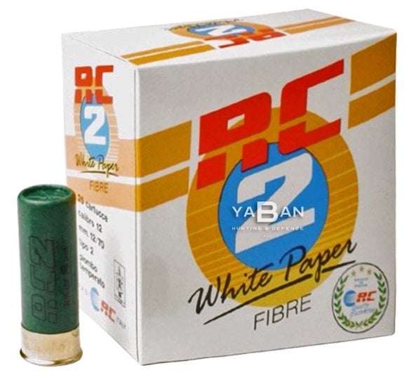 RC WHITE PAPER FIBRE 34 GR. AV FİŞEĞİ - 12 CAL.