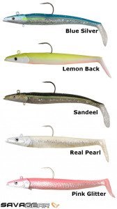 Savage gear Sandeel 16 cm 42 gr 2+1 Adet Pink Glitter