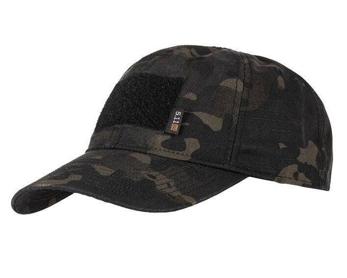 5.11 FLAG BEARER CAMO BLACK MULTICAM ŞAPKA