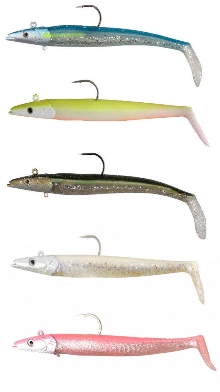 Savage gear Sandeel 16 cm 42 gr 2+1 Adet Real Pearl