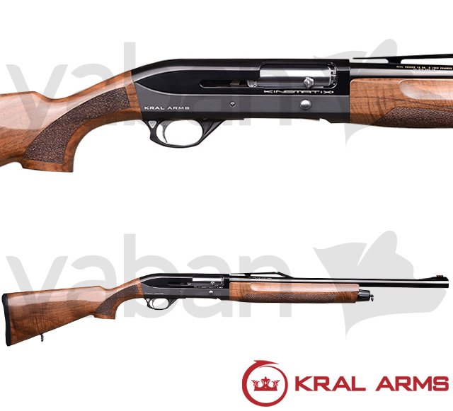 KRAL ARMS KINEMATIX AHŞAP SLUG YARI OTOMATİK AV TÜFEĞİ