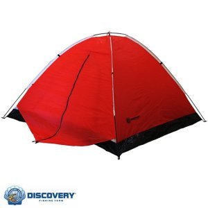 DISCOVERY 3 KİŞİLİK TEK KAT KIRMIZI ÇADIR