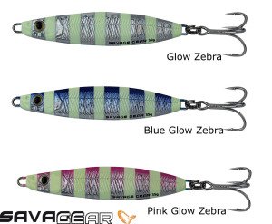 Savage gear Psycho Sprat 60g Suni Yem Blue Glow Zebra