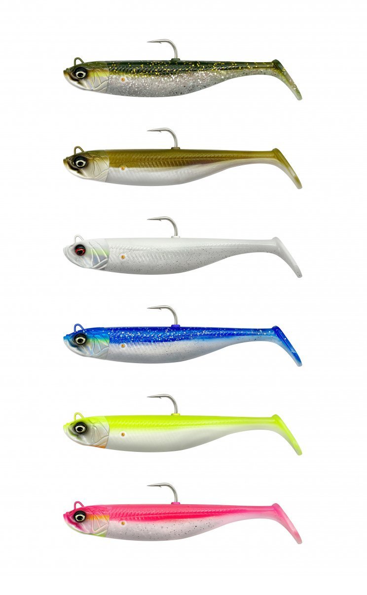 Savage Gear Savage Minnow 12.5 cm 35 gr 2+1 Green Silver