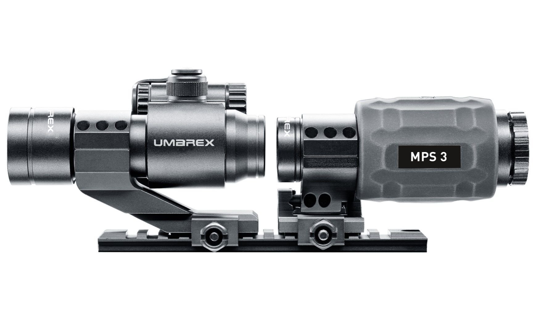 UMAREX MPS3 MAGNIFIER & PS22 RED DOT COMBO SET