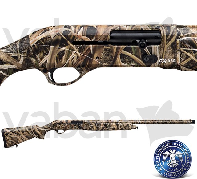 HUĞLU GX 512 CAMO YARI OTOMATİK AV TÜFEĞİ