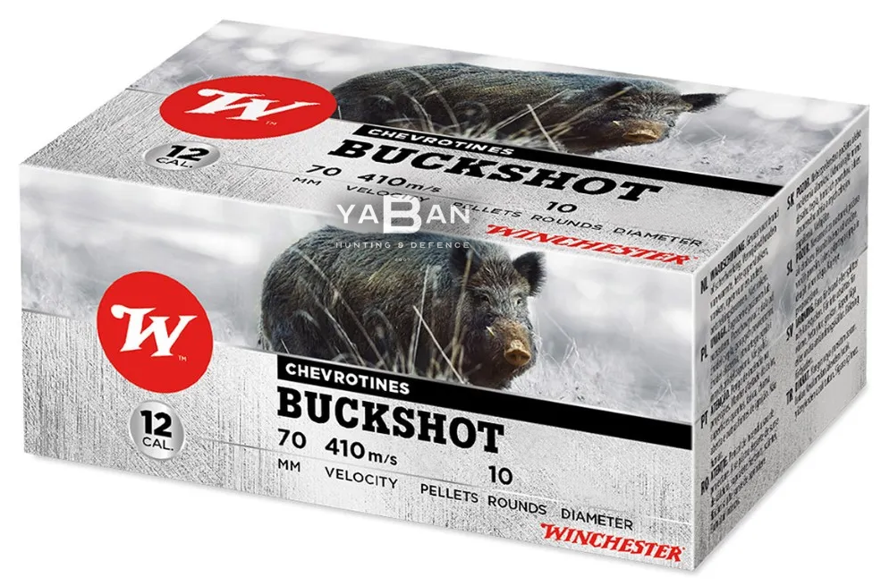 WINCHESTER (ITALY) BUCKSHOT 11/0 9 PELLETS - 12 CAL.