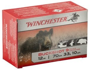 WINCHESTER (ITALY) BUCKSHOT 11/0 9 PELLETS - 12 CAL.