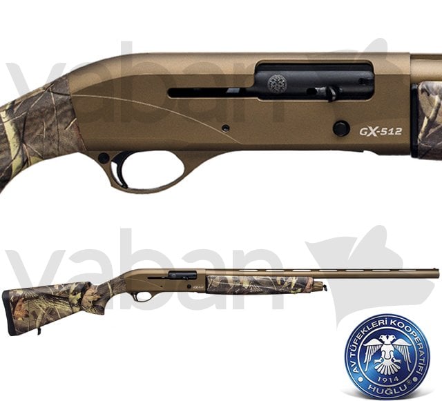 HUĞLU GX 512 CERAKOTE CAMO YARI OTOMATİK AV TÜFEĞİ