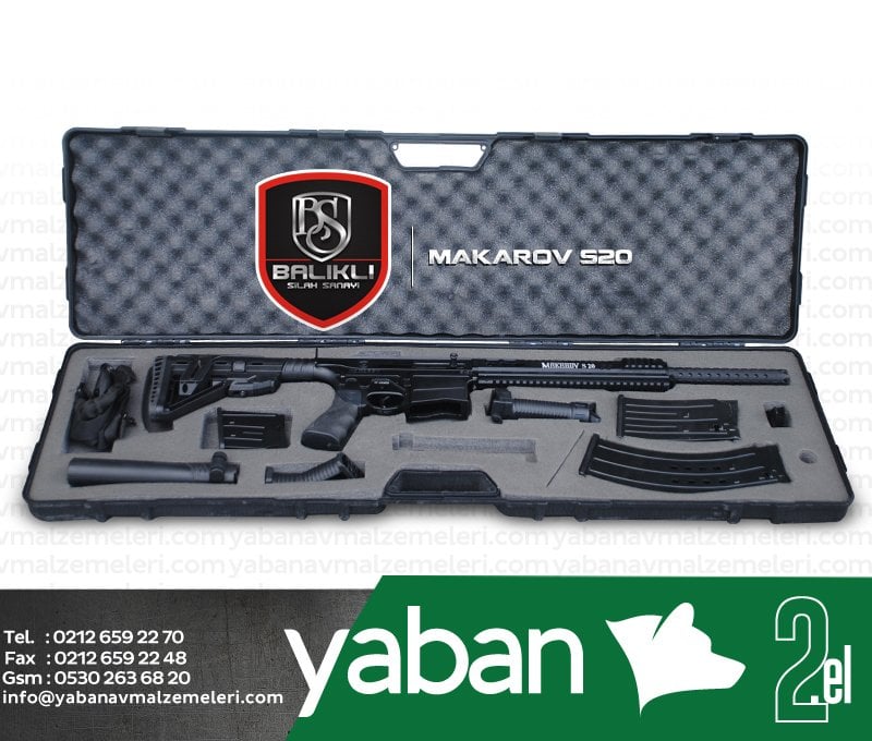 BALIKLI MAKAROV S20 ŞARJÖRLÜ AV TÜFEĞİ / 2.EL