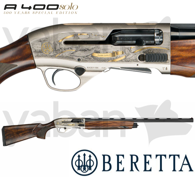 BERETTA A400 SOLO 500 YEARS SPECIAL EDITION YARI OTOMATİK AV TÜFEĞİ