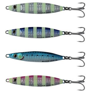 Savage gear Psycho Sprat 28g Suni Yem Blue Glow Zebra