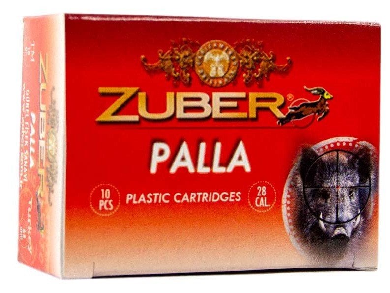 ZUBER PALLA TEK KURŞUN - 28 CAL.