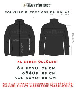 DEER HUNTER COLVILLE FLEECE 669 DH POLAR / XL