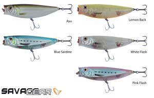 Savage gear 3D Minnow Pop Walker80 8cm 14g Suni Yem 03-White Flash