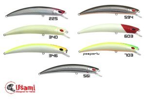 Usami Wasabi Min (Jir) 110F-SR 12.4 G Maket Balık 561