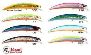Usami Wasabi Min (Jir) 110F-SR 12.4 G Maket Balık 603 FOSFORLU