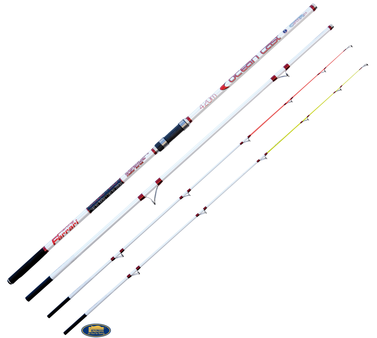 Lineaeffe Carborex Ocean Cast 420cm 3 Parça 2 Uçlu Surf Kamışı