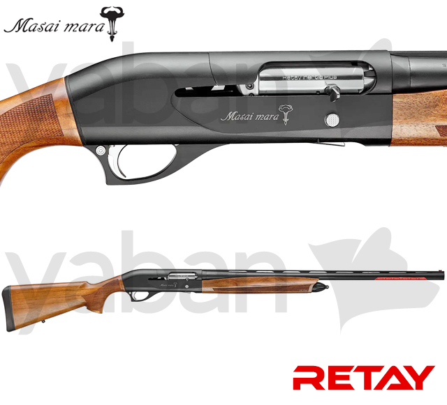RETAY MASAI MARA SİYAH YARI OTOMATİK AV TÜFEĞİ