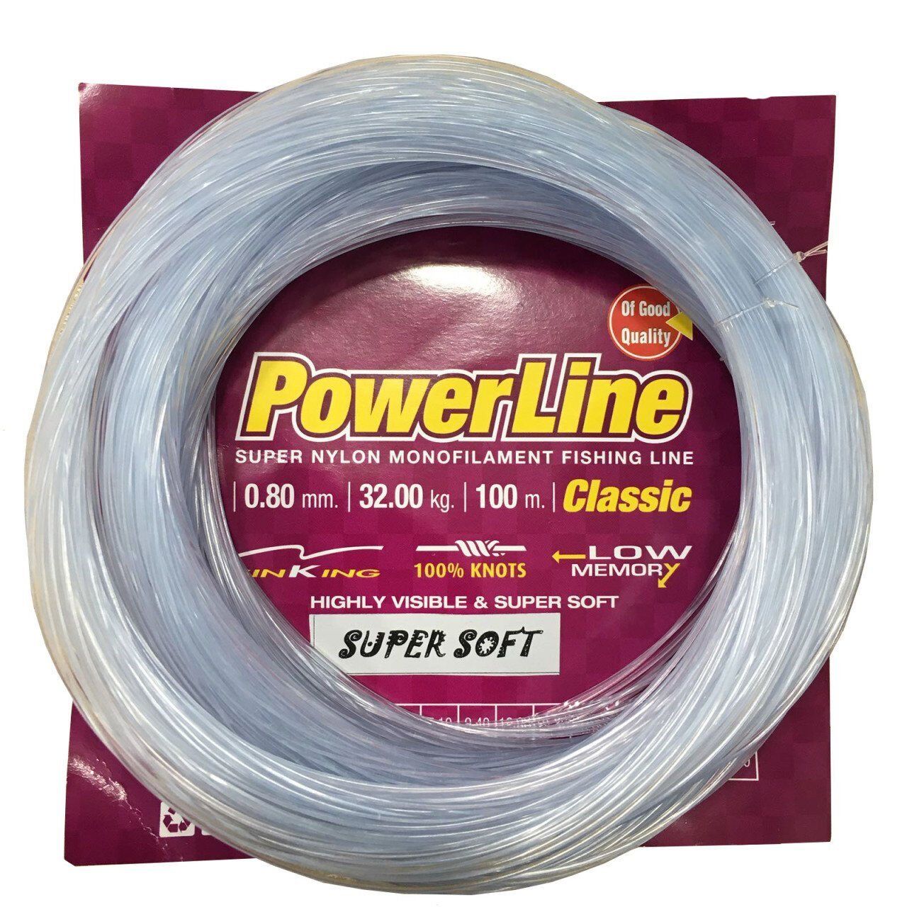 Powerline Soft Mavi 100m Poşet Misina 0,80 mm