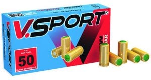 V.SPORT 9 MM GOLD KURUSIKI MERMİSİ