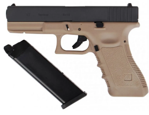 WE GLOCK 17 GEN3 TAN BLOWBACK HAVALI TABANCA
