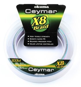 Okuma Ceymar (Multı Color) 300mt 8 Kat Örgü İp 0,26mm
